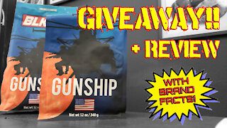 GIVEAWAY + REVIEW! Gunship by Black Rifle Coffee Company [Should I Drink This]