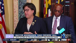 Mayor addresses 'gag orders' bill