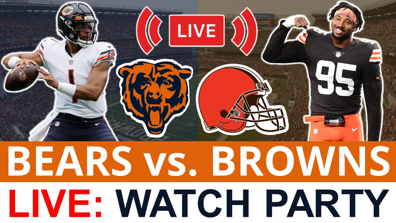 Chicago Bears vs. Cleveland Browns Live Watch Party