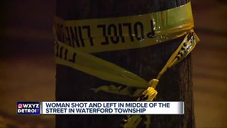 Woman shot & killed in Waterford Township