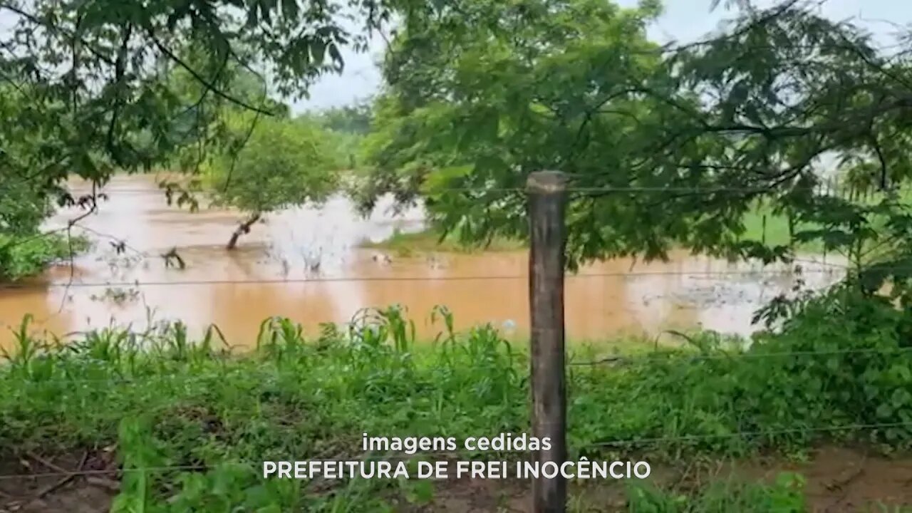 Frei Inocêncio: Alerta sobre o Nível do Rio Suassuí, que Corta a Cidade ...
