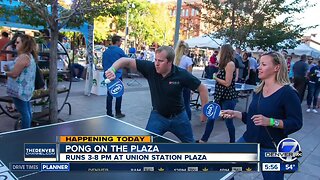 Watch out for ping pong balls outside Union Station today