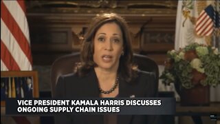 Kamala On Biden's Inflation And Supply Crisis: 'It Effects Everything'