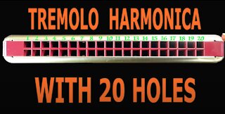 How to Play a Tremolo Harmonica with 20 Holes