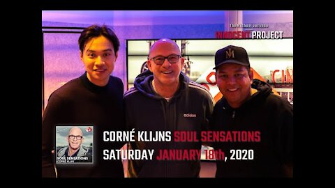 Corné Klijn Soul Sensations | Radio Interview Danny Wu & Taj Jackson Square One | January 18, 2020
