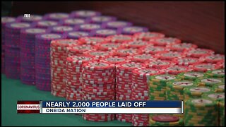 Oneida Nation announces nearly 2,000 layoffs