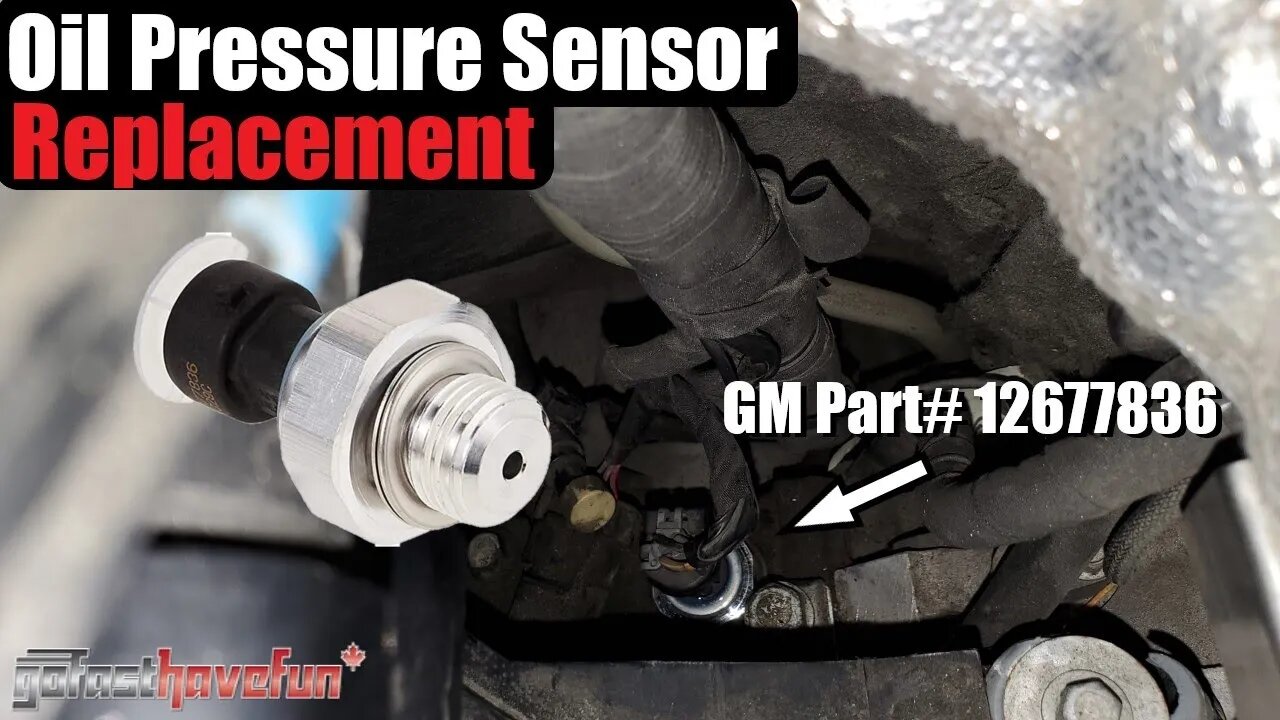 How To Replace An Oil Pressure Sensor Silverado Sierra 48l 53l And 60l 12677836 Anthonyj350 