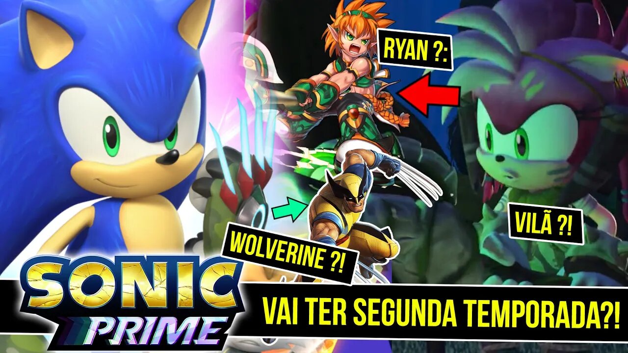 SAIU A DATA DE LANÇAMENTO DA 3° TEMPORADA DE SONIC PRIME #sonicprime #