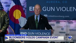 Michael Bloomberg unveils anti-gun violence policy at Aurora town hall