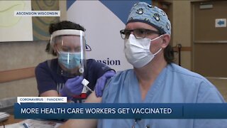 More health care workers get vaccinated across Wisconsin