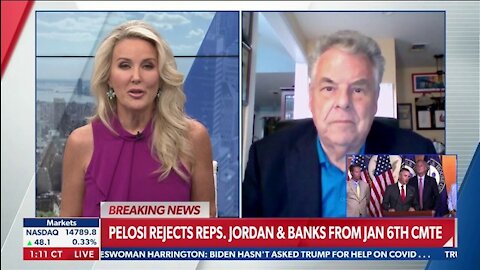 Pelosi Rejects Reps. Jordan & Banks from Jan 6 Cmte