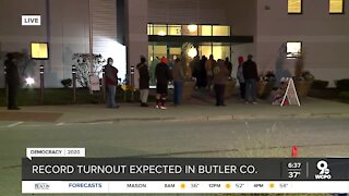 Butler County sees record breaking number of voters
