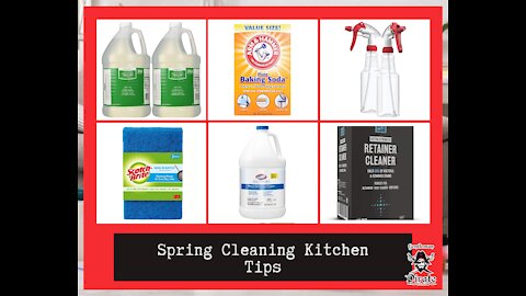 Spring Cleaning Kitchen Tips