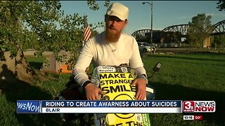 Riding to Raise Awareness about Suicide