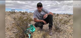 Las Vegas teen helping wildlife with balloon project