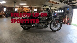 Follow up on Sportster