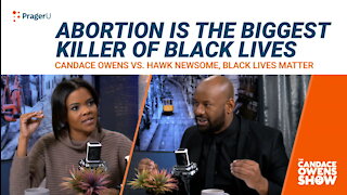 Candace Owens Debates Black Lives Matter Activist Hawk Newsome On Abortion
