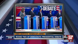 Round two of Democratic presidential debate