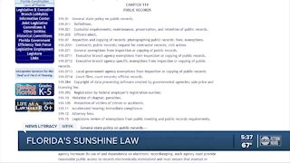 Florida's 'Sunshine Law' is vital to providing important information to public