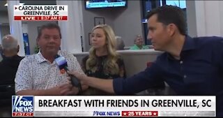 Man Says 'Let's Go Brandon' Live on Fox News
