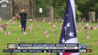 Fallen MD service members honored in Memorial Day ceremony