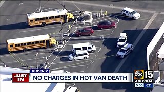 Foster father will not face charges in hot van death
