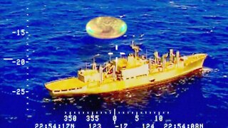 UFO images over US warship are real Pentagon Says!