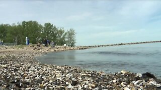 Clean up starts in Port Clinton after weekend flooding