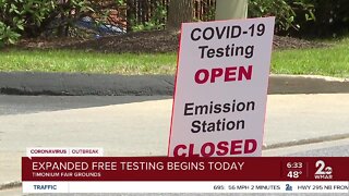 Expanded free testing begins today
