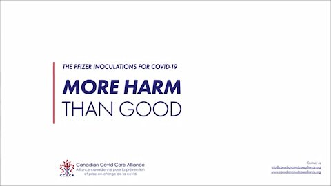 Pfizer Inoculations For COVID 19 - More Harm Than Good