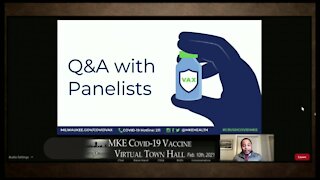 Milwaukee hosts COVID-19 Vaccine Virtual Town Hall Wednesday