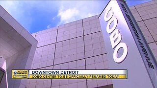 Detroit's Cobo Center to be renamed today