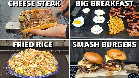 Top 10 Best Griddle Recipes | It's Time To Fire Up The Flat Top! 🍺🍺🍺