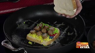 Blend Extra: Colorful Grilled Cheese with Sausage