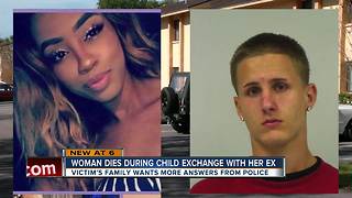 Woman dies during child exchange with her ex