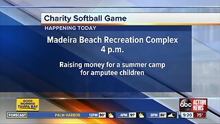 Wounded Warrior Amputee Softball Game in Mad Beach