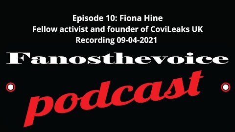 Episode 10: Fiona Hine (audio)