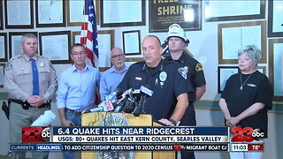 Earthquake hits Southern California
