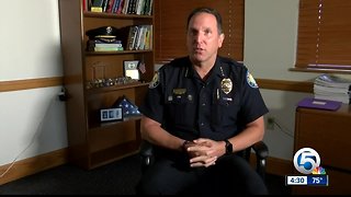 Retiring Delray Beach Police Chief talks about transition period