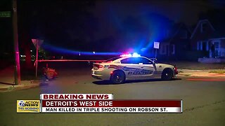 Man killed in triple shooting on Robson St