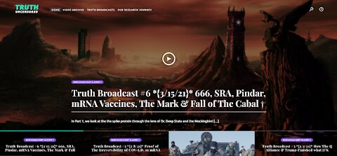 Truth Broadcast #6 *{3/22/21}* Pt. 4: 666, SRA, Pindar, Vaccines, The Mark & The Fall of The Cabal †