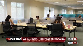Desantis talks education plan in State of the State Address