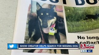 Show creator helps search for missing dog