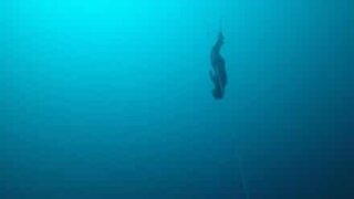 Adam Stern mergulhou 104 metros nas Caraíbas