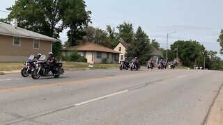 Procession for fallen Lincoln police officer