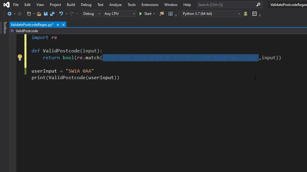 how-to-validate-a-postcode-using-python