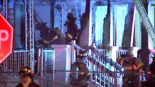 1 person dies after early morning Burnham St. house fire