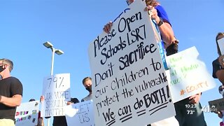 Lee's Summit parents, students protest for in-person learning to start school year