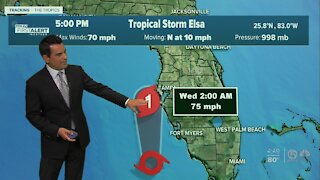 Tornado Watch issued for South Florida, Treasure Coast due to Tropical Storm Elsa