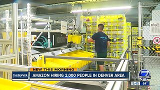 Amazon hiring 2,000 in Denver